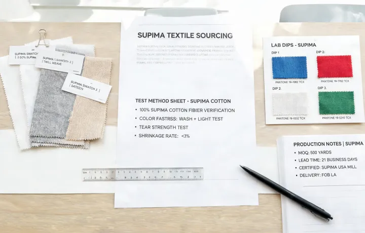 Supima Impact Stats workspace