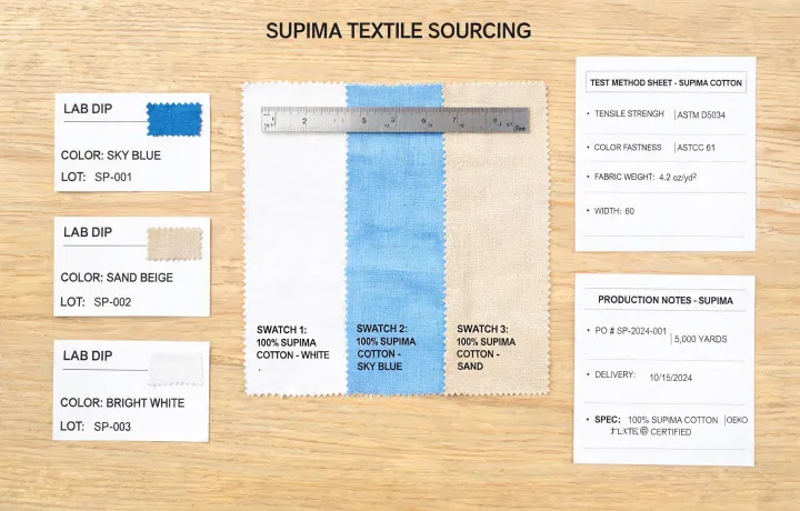 Supima Service List workspace